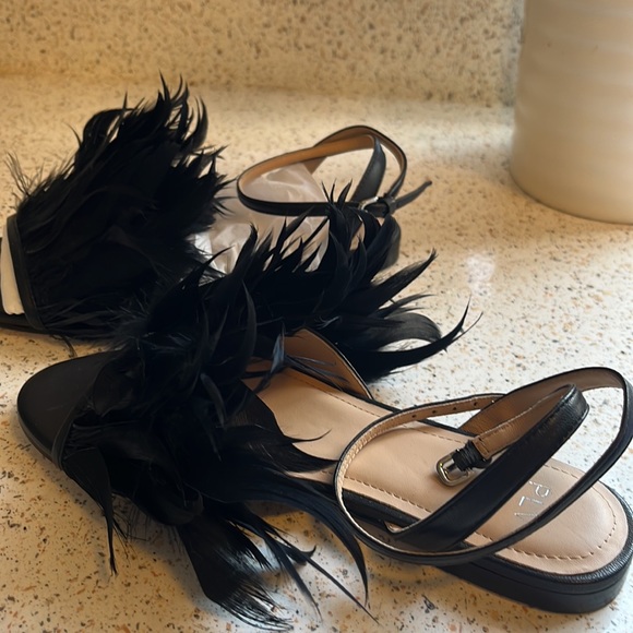 PLV, feather, flat shoe strap, Frandsen on the ankle - Picture 2 of 3